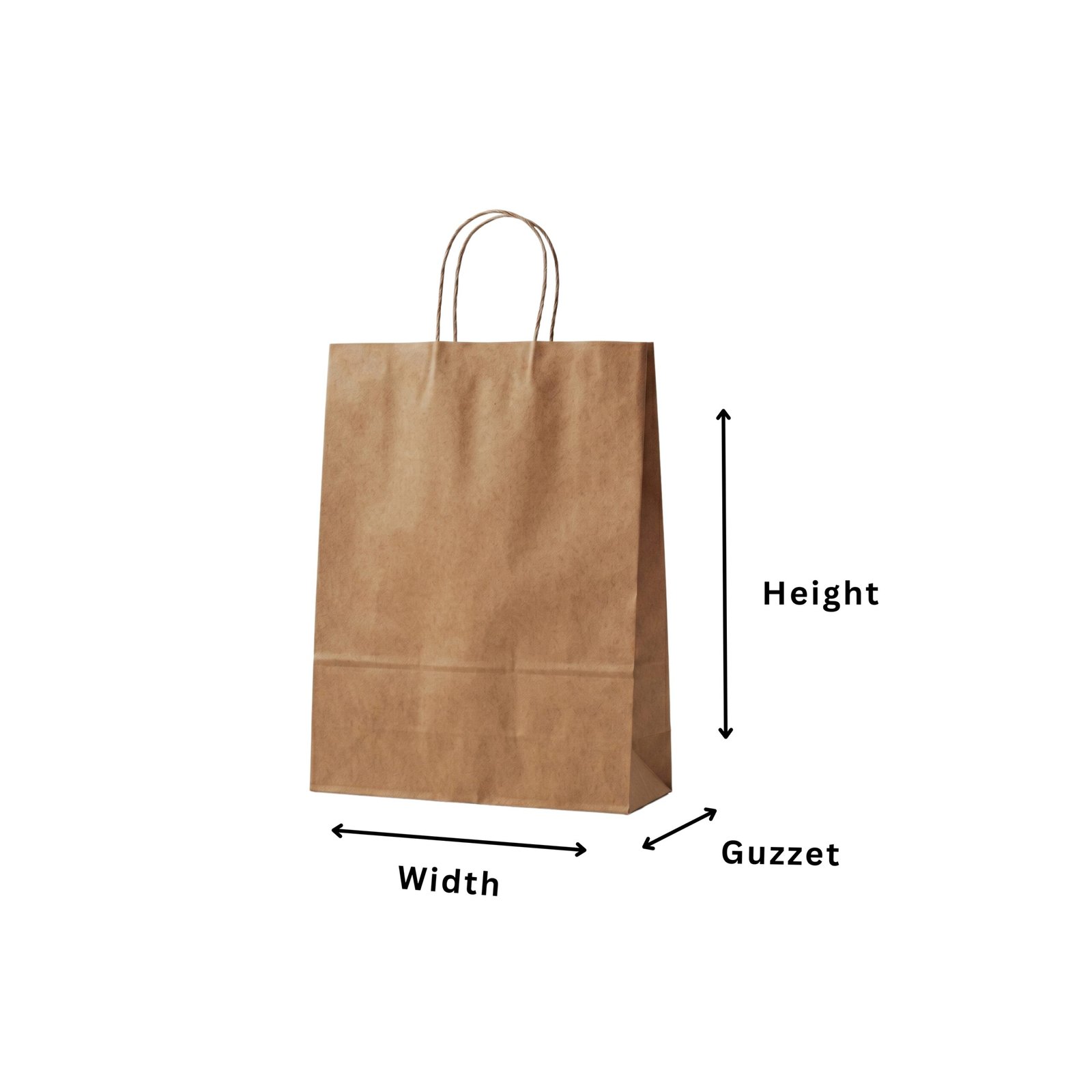 Brown Shopping Bag - Image 4