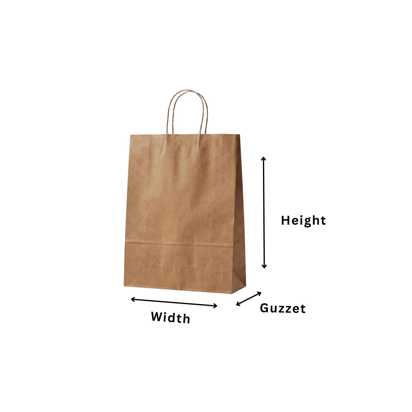 Brown Shopping Bag - Image 5