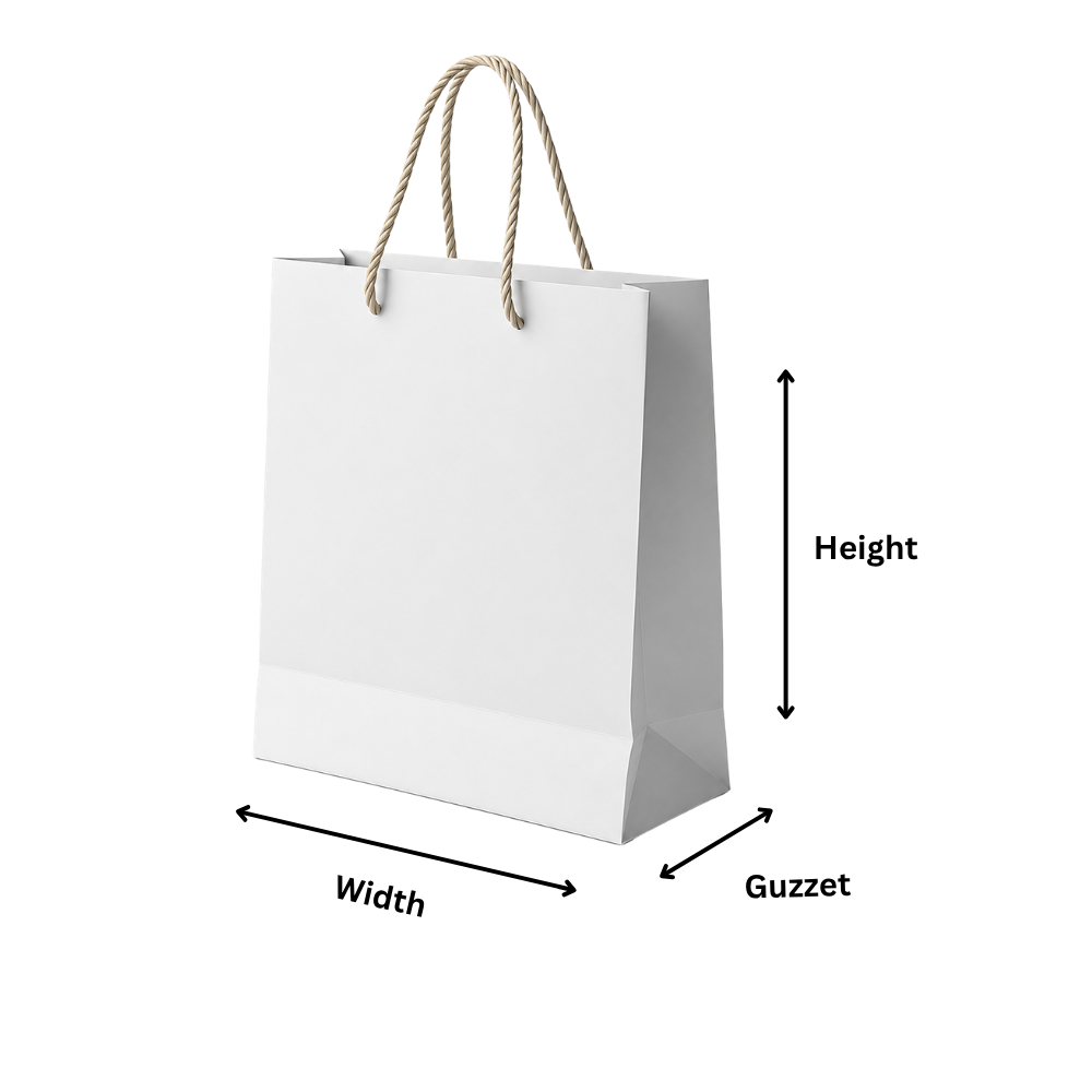 White Shopping Bag - Image 9