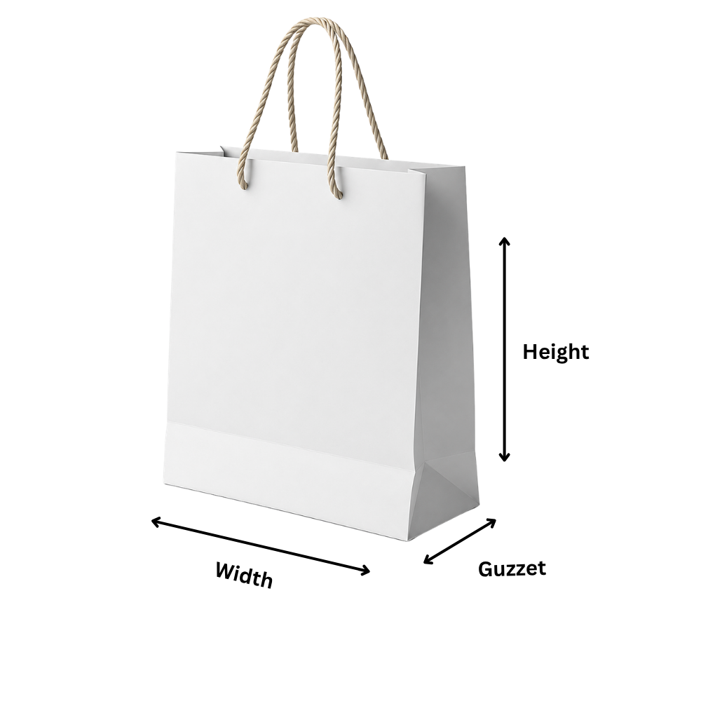 White Shopping Bag - Image 10