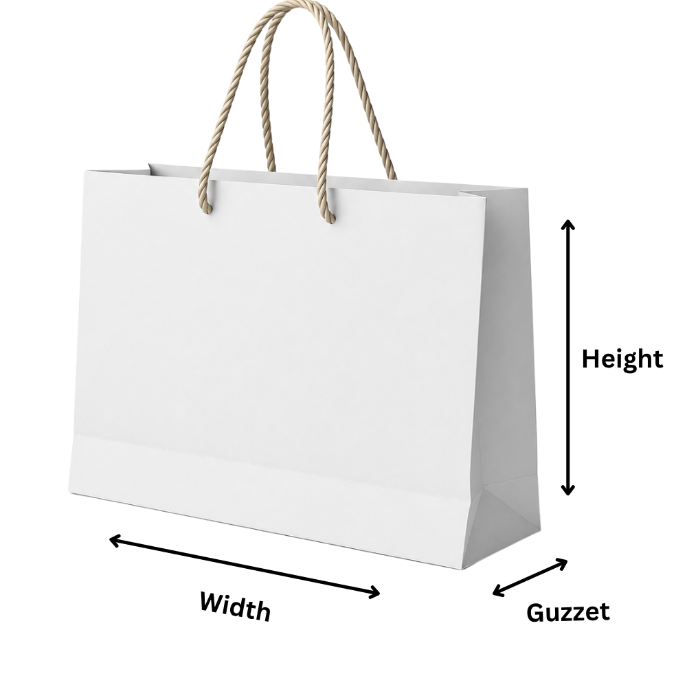 White Shopping Bag - Image 11