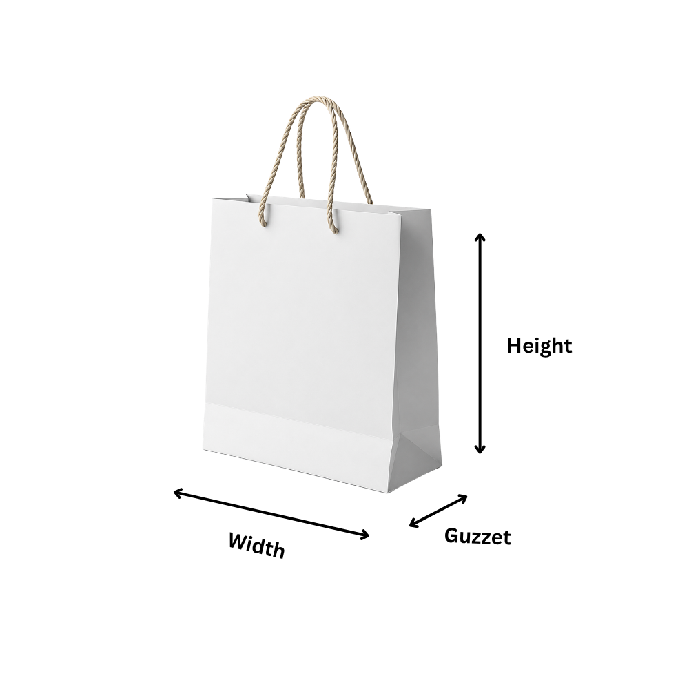 White Shopping Bag - Image 7