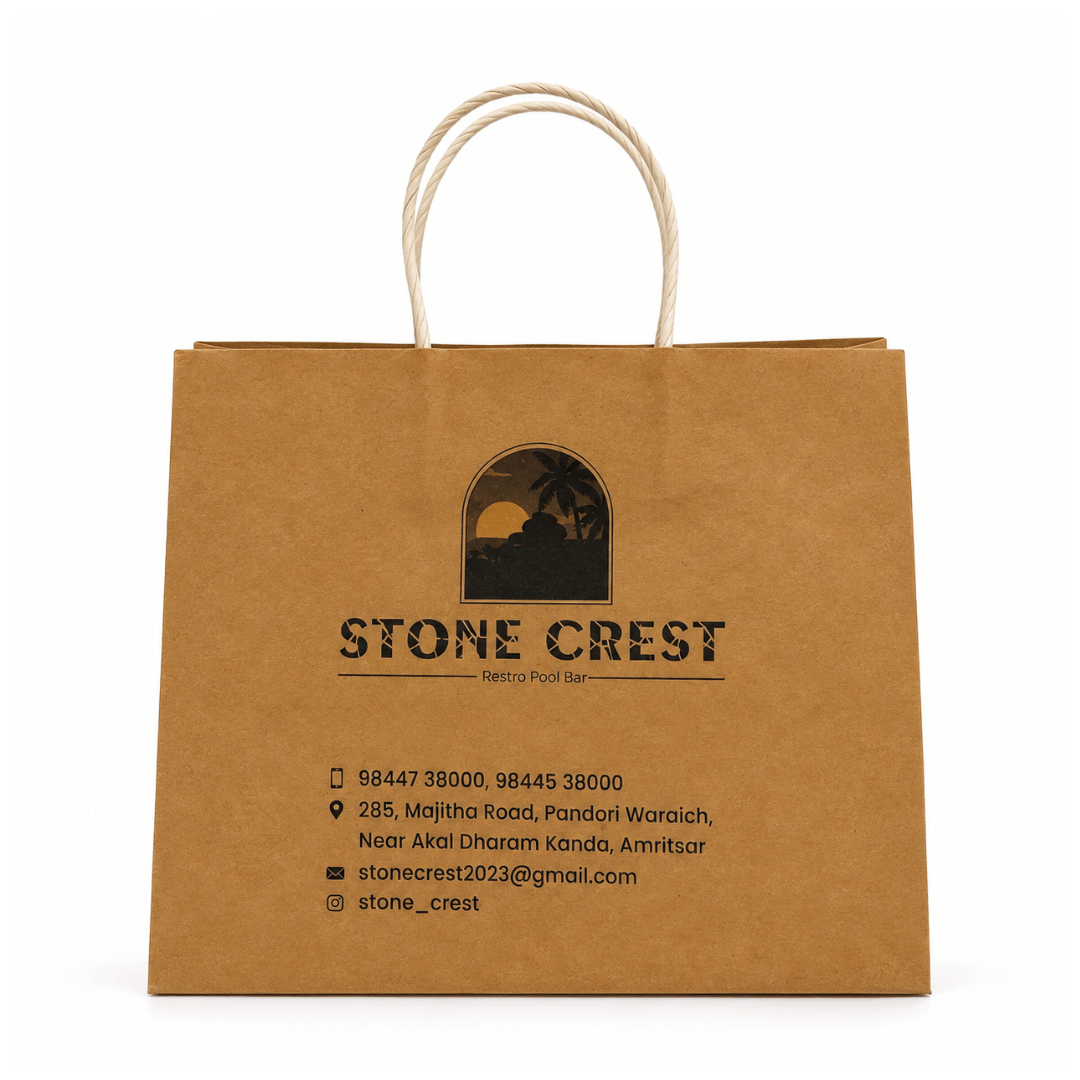 Restaurant Takeaway Bag