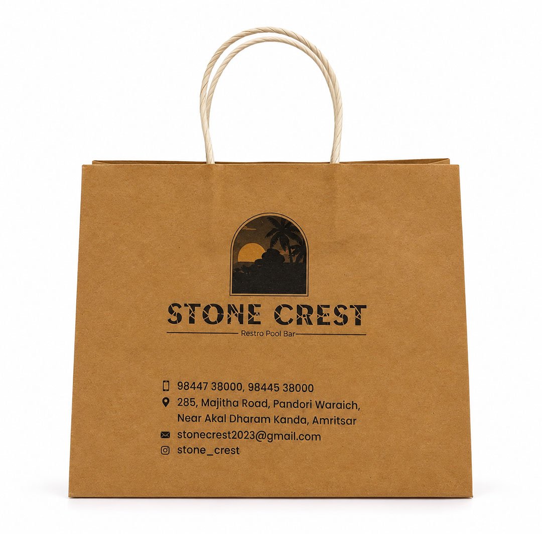 Brown Bakery Bag - Image 3