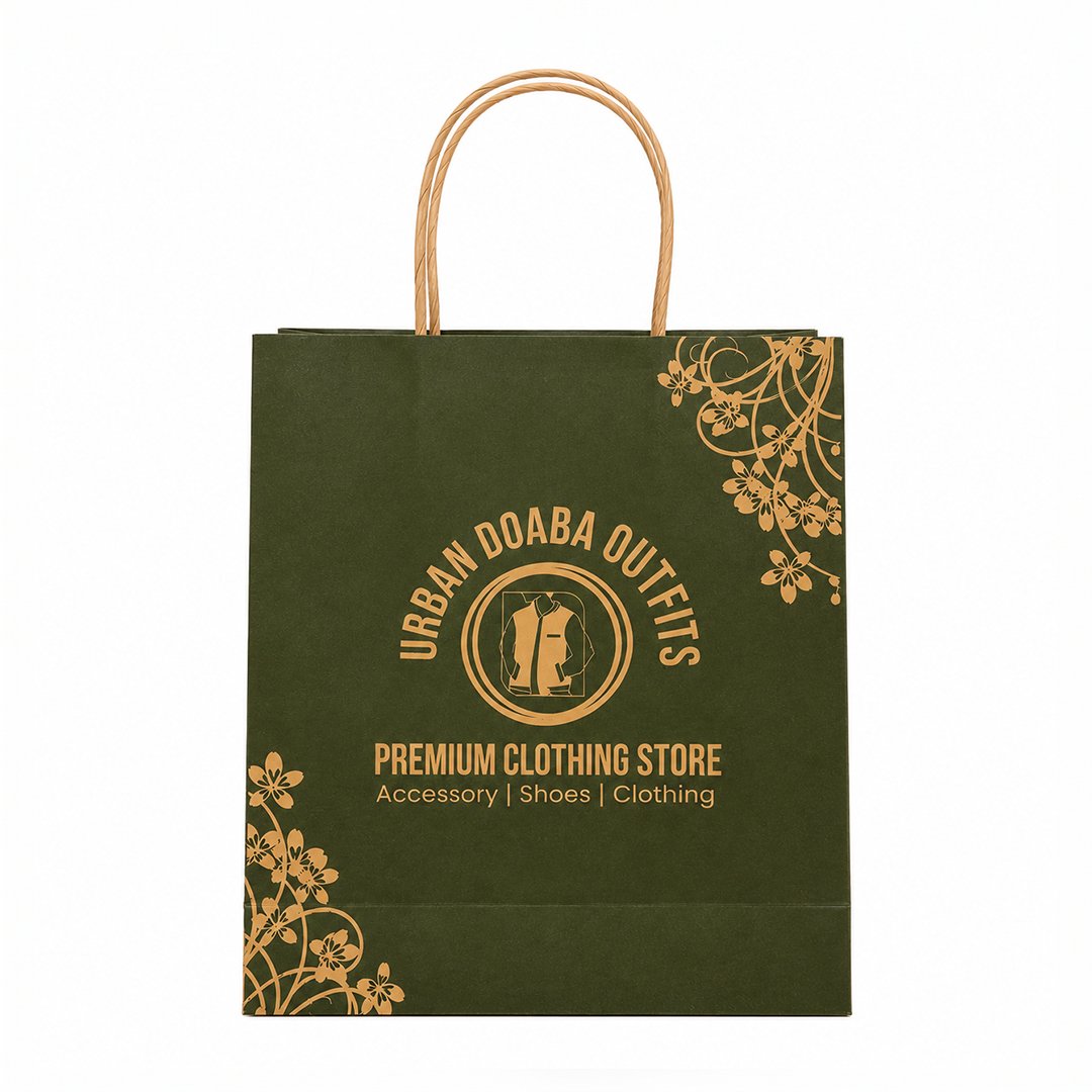 Brown Shopping Bag - Image 3