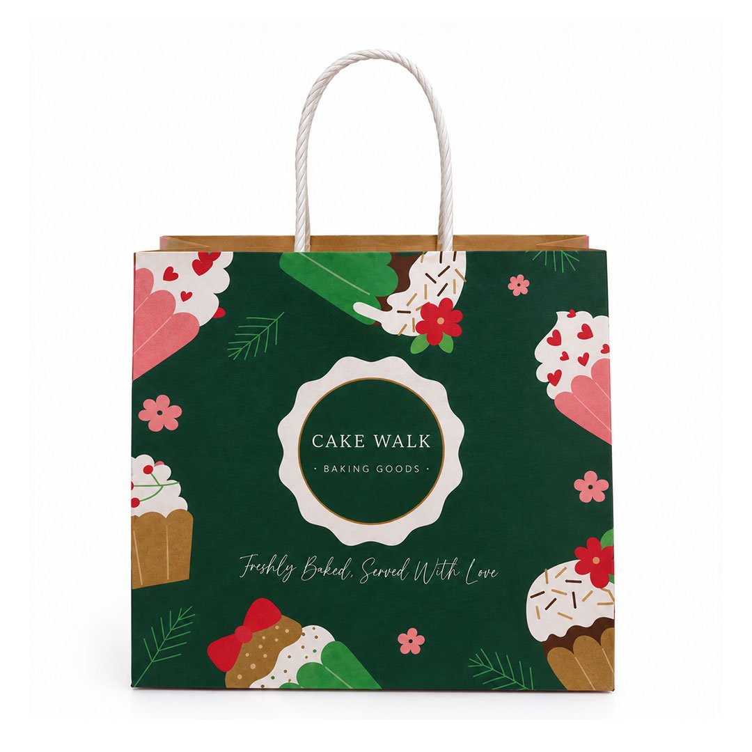 White Bakery Bag - Image 5