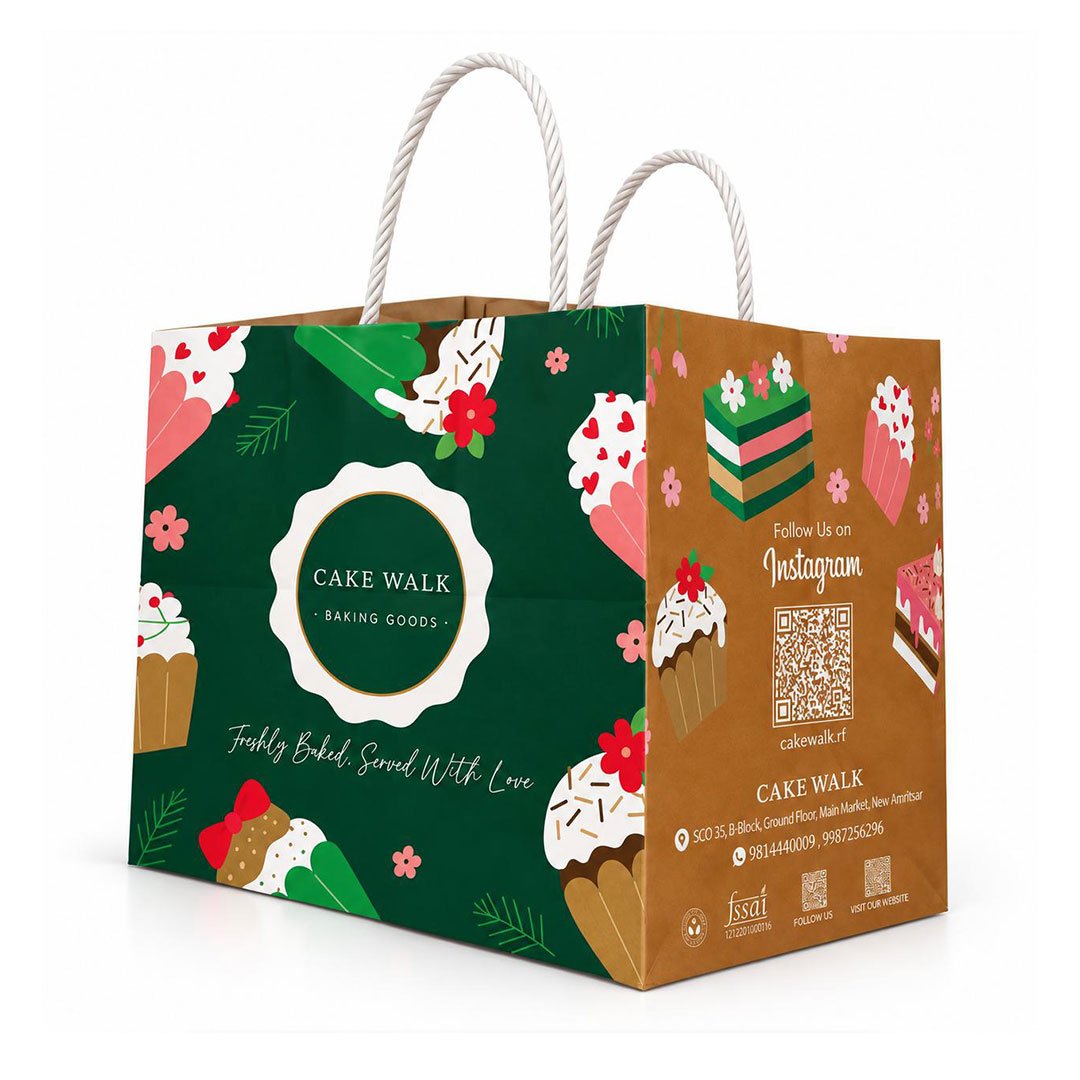 White Bakery Bag - Image 6